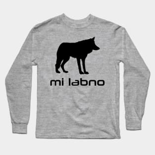 I'm A Wolf (Lojban) Long Sleeve T-Shirt